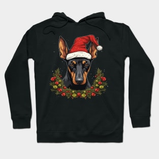 Doberman Christmas Hoodie